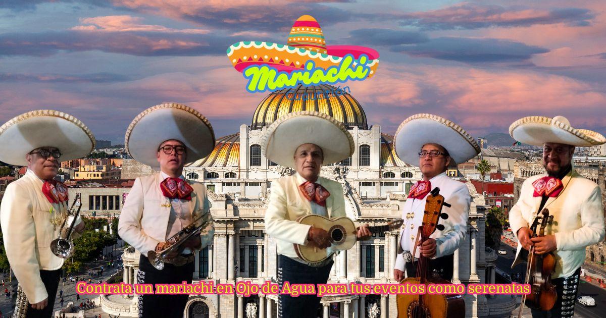 Contrata un mariachi en Ojo de Agua para tus eventos como serenatas